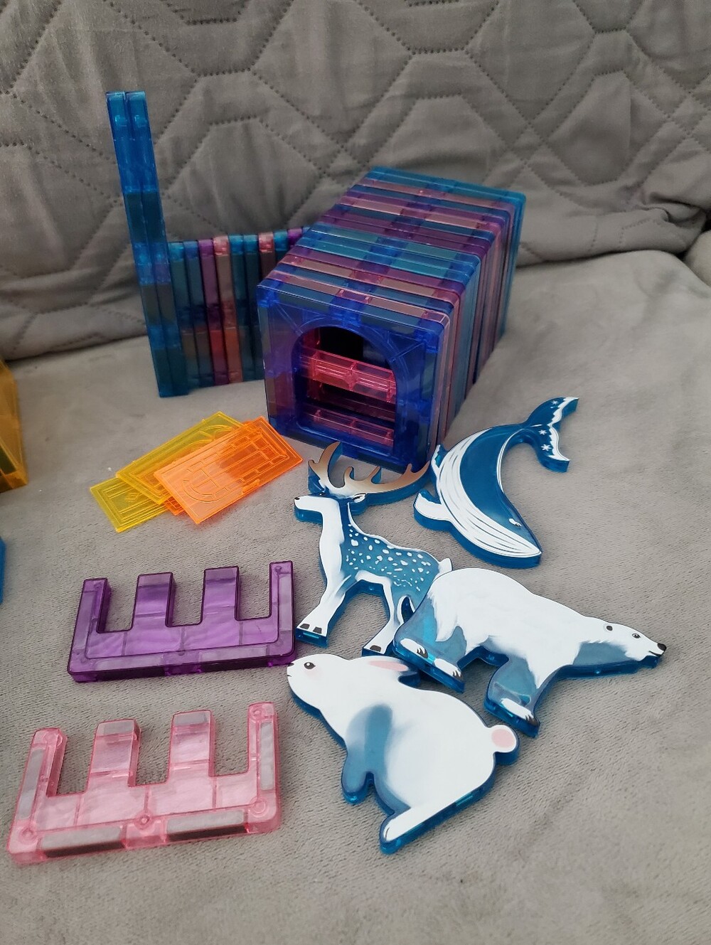 3 sets of magnetic tiles - Picture 5 of 7
